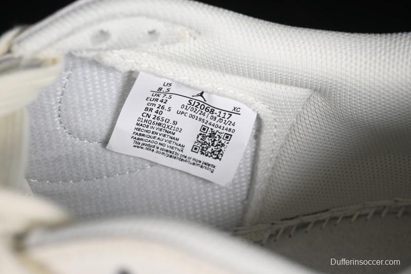 Nike Travis Scott x Fragment Design x Air Jordan 1 Low OG SP AJ1 Retro Sneakers - SJ2068-117