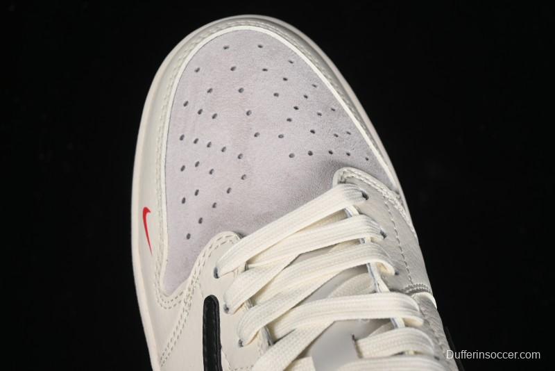 Nike Travis Scott x Fragment Design x Air Jordan 1 Low OG SP AJ1 Supreme Collaboration - LJ5188-023