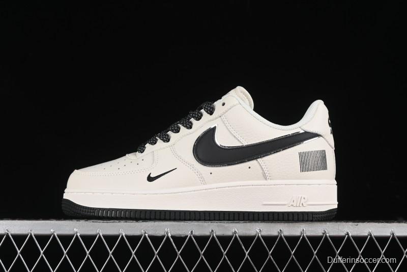 Nike Air Force 1 '07 Low QR Code Black Star Sneakers - CU1836-962