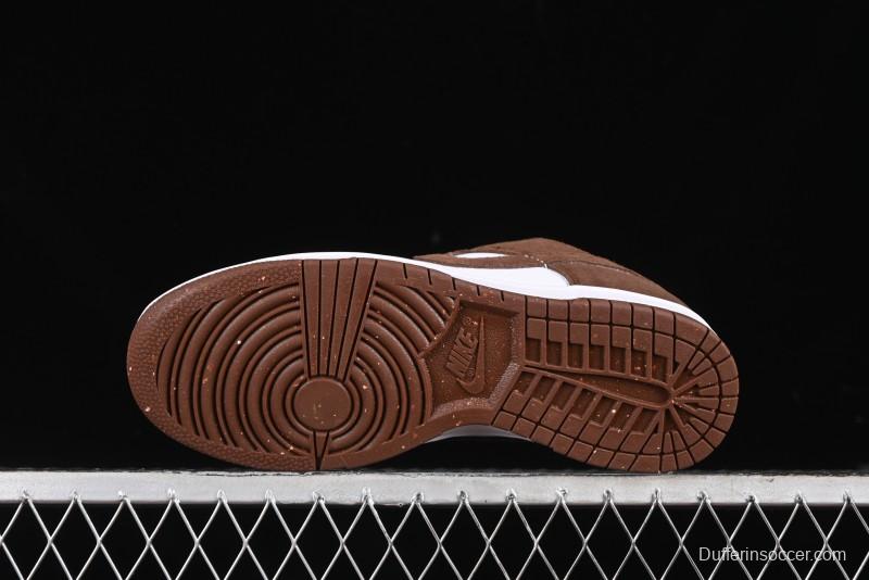 Nike SB Dunk Low "Flax Suede" SB Low-Top Casual Skate Shoes - HJ7673-001