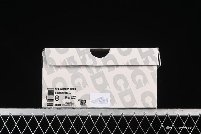 Nike Dunk Low The North Face CDG Collaboration - Sky Blue SB Low-Top Casual Skate Shoes - DQ1098-399