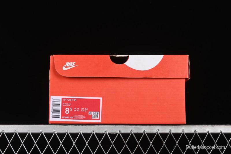 Nike Air Flight 89 Low Basketball Shoes with Air Cushion Technology - HF9382-100