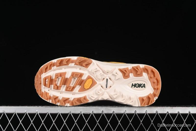 Hoka Mafate Three 2 Ultra-Lightweight Cushioned Trail Running Shoes - 1141572 GLW