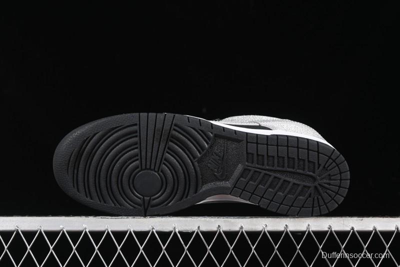 Nike SB Dunk Low Black Reverse Starry Sky Anniversary High-End Custom Low-Top Casual Skate Shoes - KK1333-003