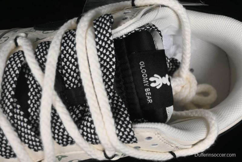 Nike SB Dunk Low Violent Bear Series - Lace-Up Beige with Black Swoosh Anniversary High-End Custom Low-Top Casual Sneakers - SJ2068-291