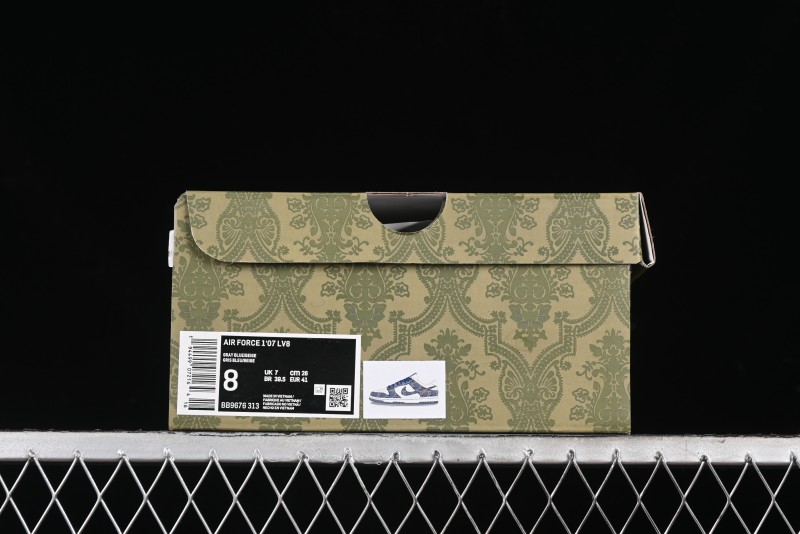Nike SB Dunk Low Gucci Collaboration - Dark Blue Anniversary High-End Custom Low-Top Casual Skate Shoes - BB9676-313