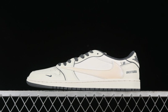 Nike Travis Scott x Fragment Design x Air Jordan 1 Low OG SP AJ1 Casual Sneakers - DM7866-018