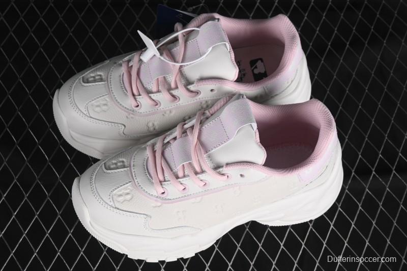 New York Yankees MLB Bigball Chunky Embo Monogram Platform Sandals - 3ASHBEM4N43PKS