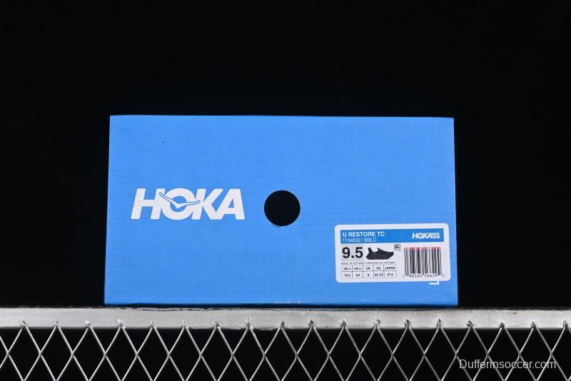 HOKA ONE ONE Restore Tc Classic Versatile Comfortable Cushioned Anti-Slip Low-Top Running Shoes - 1134532 BBLC