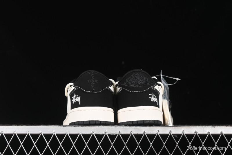 Nike Travis Scott x Fragment Design x Air Jordan 1 Low OG SP AJ1 Sneakers - SJ0086-131