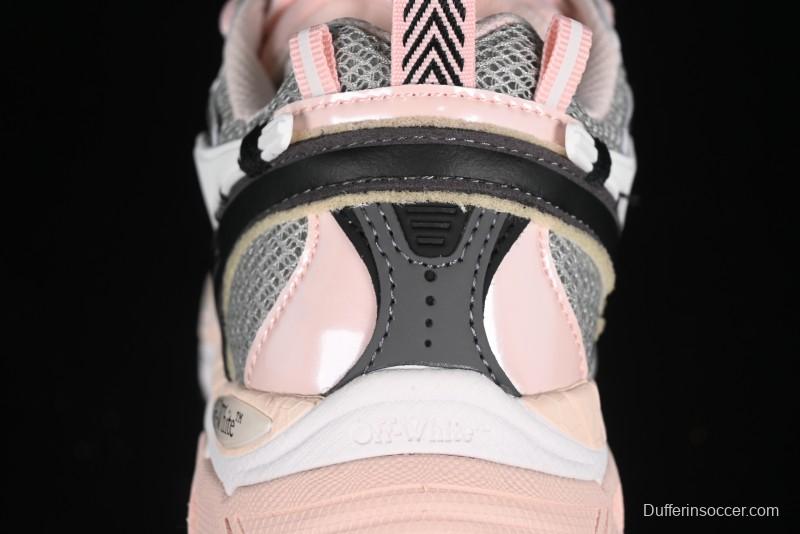 Off-White Be Right Low-Top Lifestyle Sneakers in White Pink - X.E5