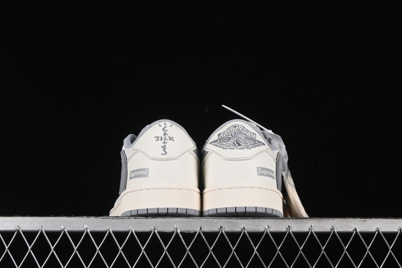 Nike Travis Scott x Fragment Design x Air Jordan 1 Low OG SP AJ1 Supreme Collaboration - XZ2268-003