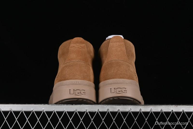 UGG Burleigh Chukka Comfortable Flat Lace-Up Round Toe Fashion Casual Boots - 1151773