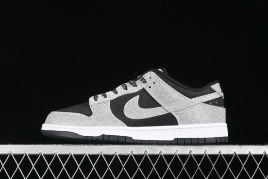 Nike SB Dunk Low Black Reverse Starry Sky Anniversary High-End Custom Low-Top Casual Skate Shoes - KK1333-003