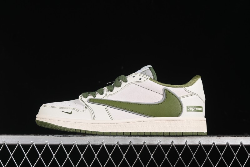 Nike Travis Scott x Fragment Design x Air Jordan 1 Low OG SP AJ1 Supreme Collaboration - XZ2268-002