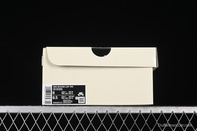 Nike SB Dunk Low Dior Collection - Beige Grey Blue Hook Anniversary High-End Custom Low-Top Casual Sneakers - XD6188-042