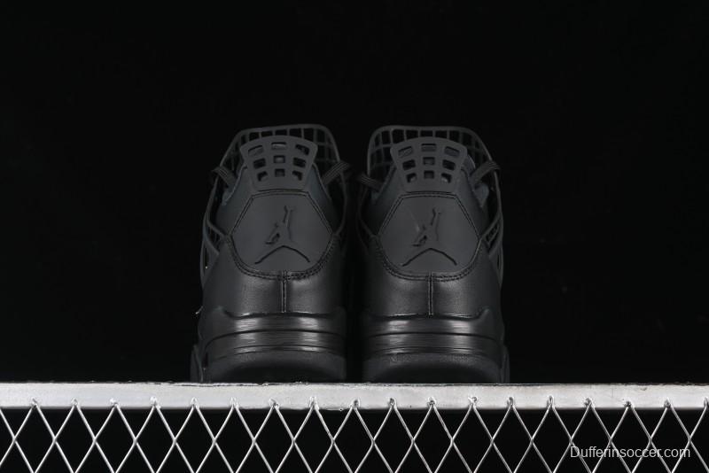 Nike Air Jordan 4 Retro Basketball Shoes with Mesh Design - FV7251-001