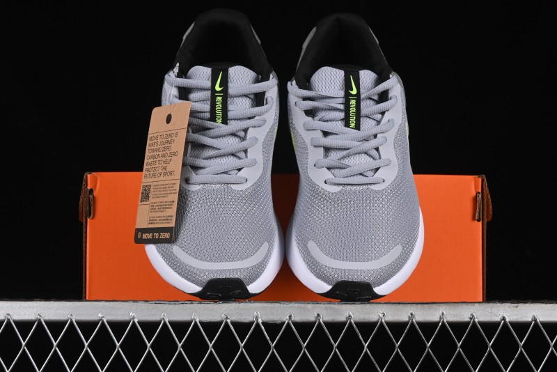 Nike Revolution 7 Wide Running Shoes with Breathable Mesh Upper and Durable Rubber Outsole - FB2207-002