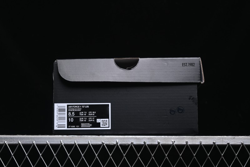 Nike Air Force 1 '07 Low Stussy Collaboration - Crystal Milk Coffee Low-Top Casual Sneakers - IF1686-101