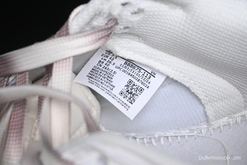 Nike SB Dunk Low Supreme Collaboration - White Brown Split Swoosh Anniversary High-End Custom Low-Top Casual Skate Shoes - BB8675-113