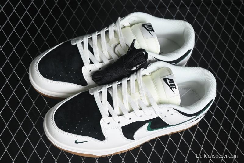 Nike SB Dunk Low Stussy Collaboration - Double Shadow White Hook Anniversary High-End Custom Low-Top Casual Skate Shoes - SF1029-406