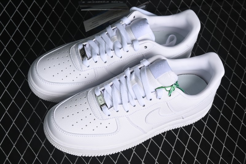 Nike Air Force 1 '07 Low Casual Sneakers with Full-Length Air Cushion - FV9918-100
