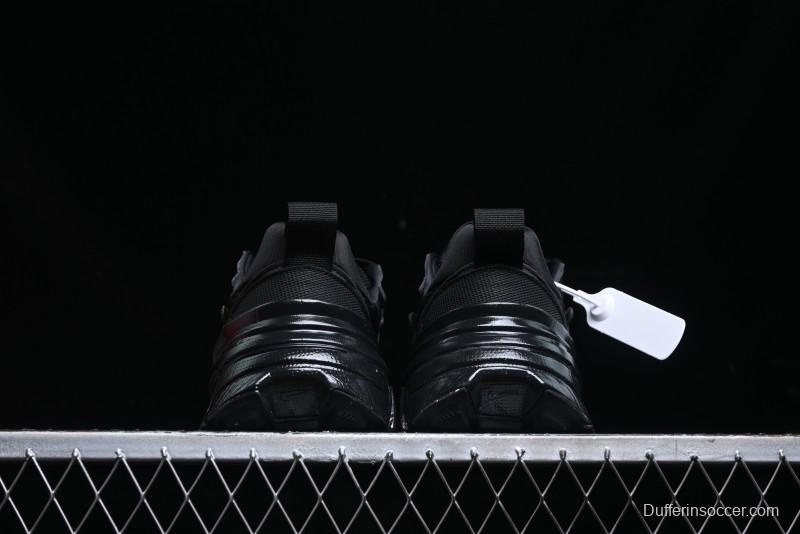 Nike Runtekk V2K Low-Top Retro Running Shoes with Cushlon Foam and Distressed Midsole - HQ1582-001