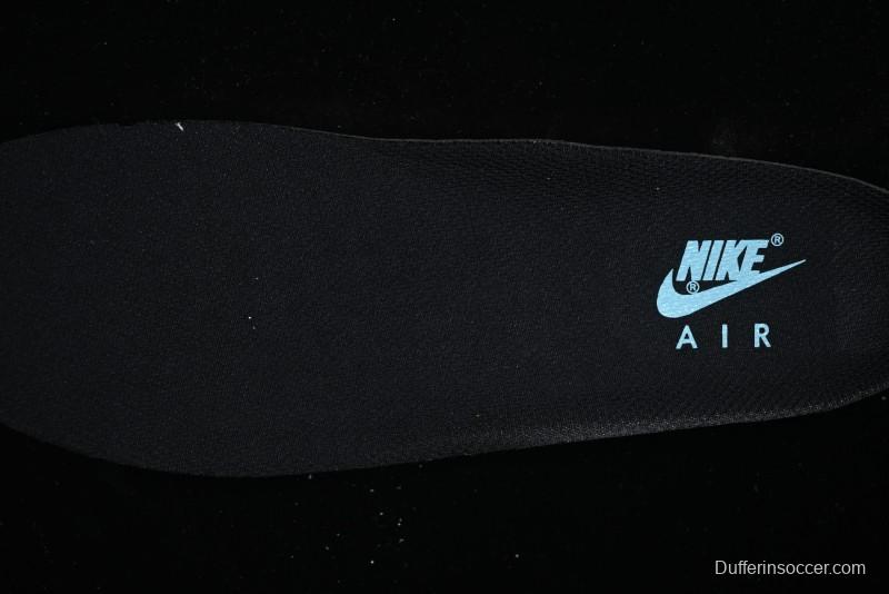 Nike Air Force 1 '07 Low Stussy Collaboration - Black Tiffany Low-Top Casual Sneakers - KK1988-030