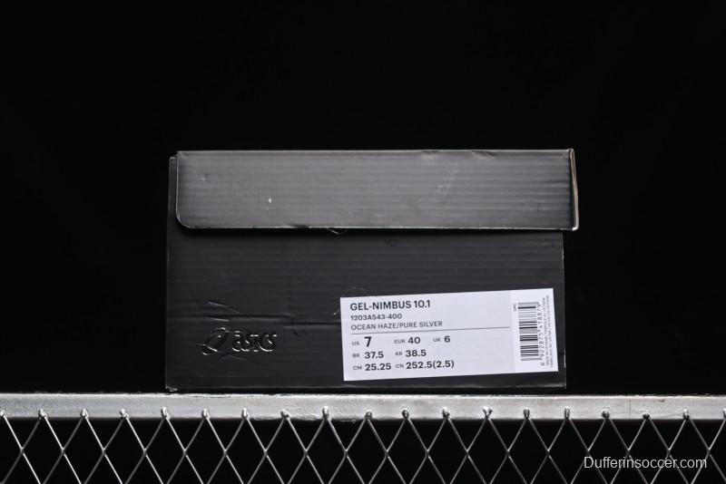 Asics Gel-Nimbus 10.1 Retro Breathable Casual Shoes with Cushioning for Men - 1203A543-400