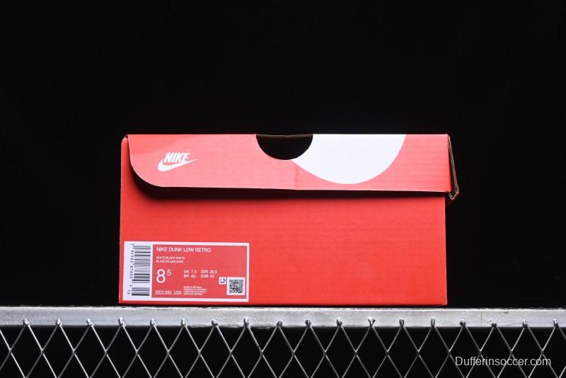 Nike Dunk Low Retro Panda Oxidized Vintage High Street Casual Sneakers - DD1391-100