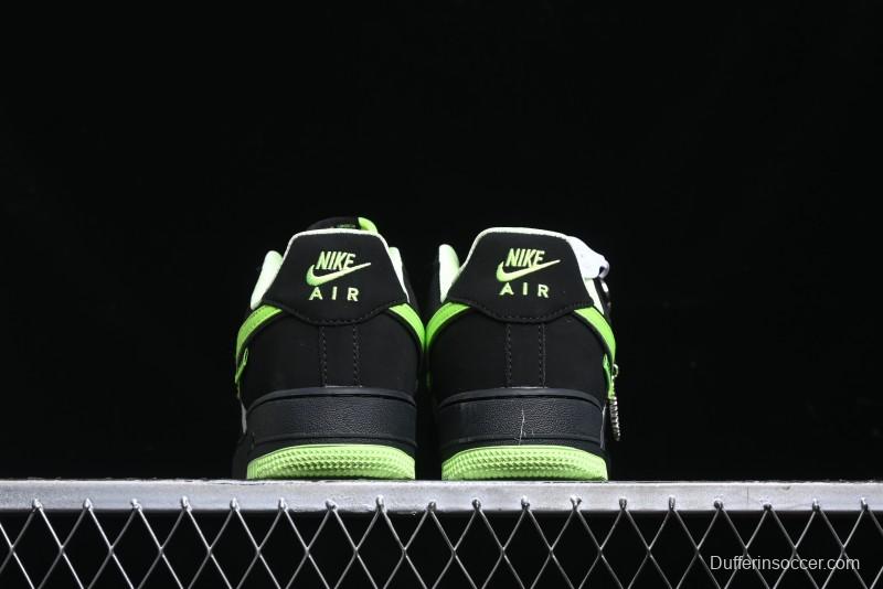 Nike Air Force 1 '07 Low Supreme Collaboration - Night Glow Low-Top Casual Sneakers - DF0188-009