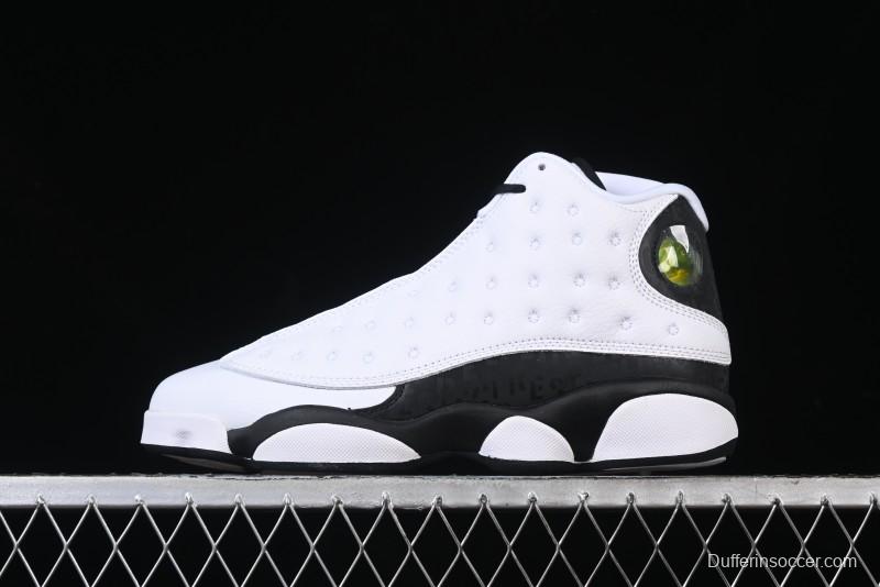 Nike Air Jordan AJ13 Retro Basketball Shoes with 3D Holographic Cat Eye and Original Carbon Fiber - 888164-112