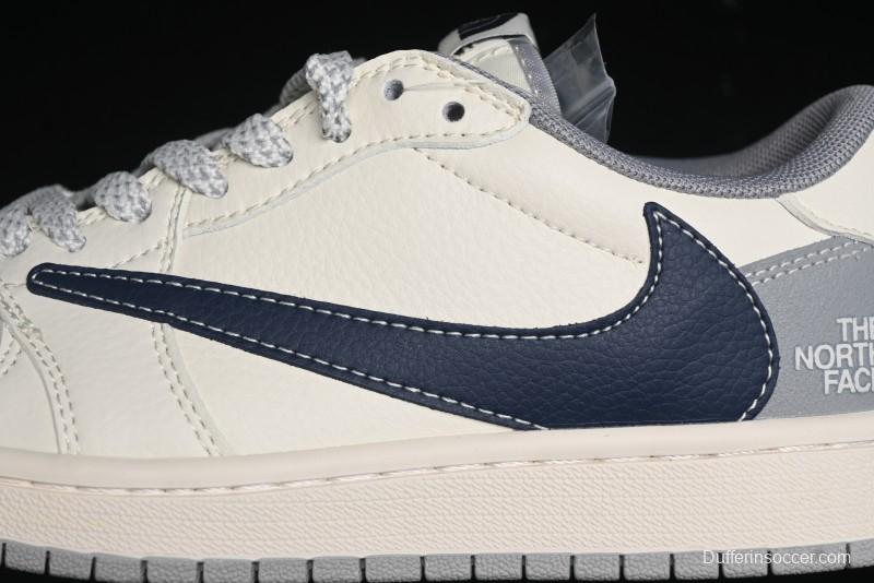 Nike Travis Scott x Fragment Design x Air Jordan 1 Low OG SP AJ1 Low Top Casual Sneakers - XS3086-002