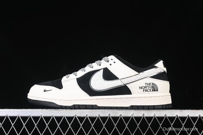 Nike SB Dunk Low The North Face x CDG Anniversary Customized Low-Top Casual Skate Shoes - BB7518-006