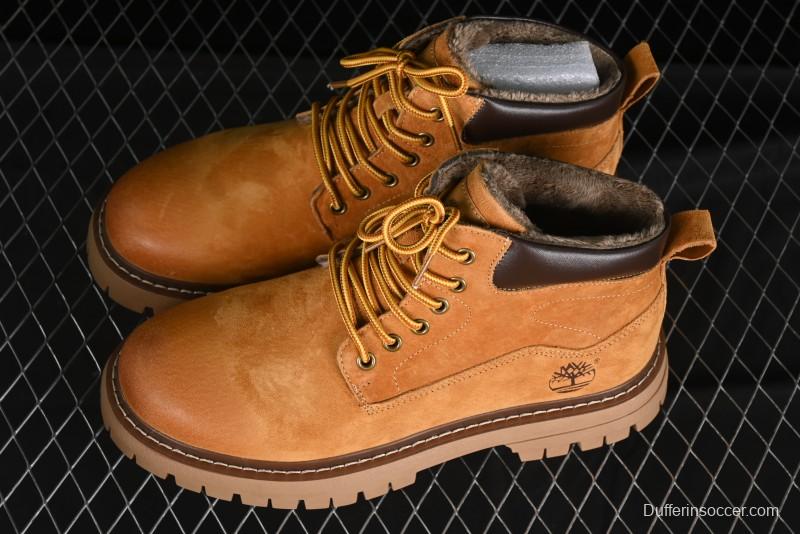 Timberland Classic Mid Waterproof Insulated Boot with Premium Suede Leather - TB10069-1YELLOW