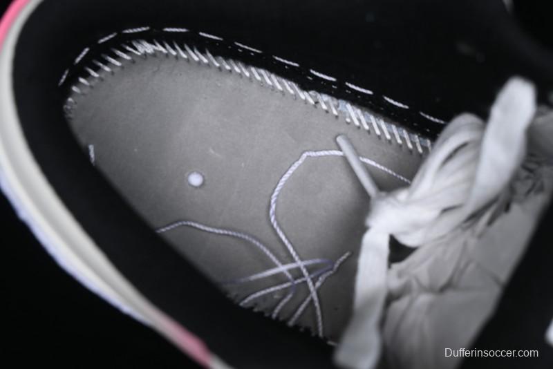 Nike Air Jordan 1 Low Retro Basketball Shoes - Panda Mischief Qixi Theme with Special Graffiti Design - 553558-132