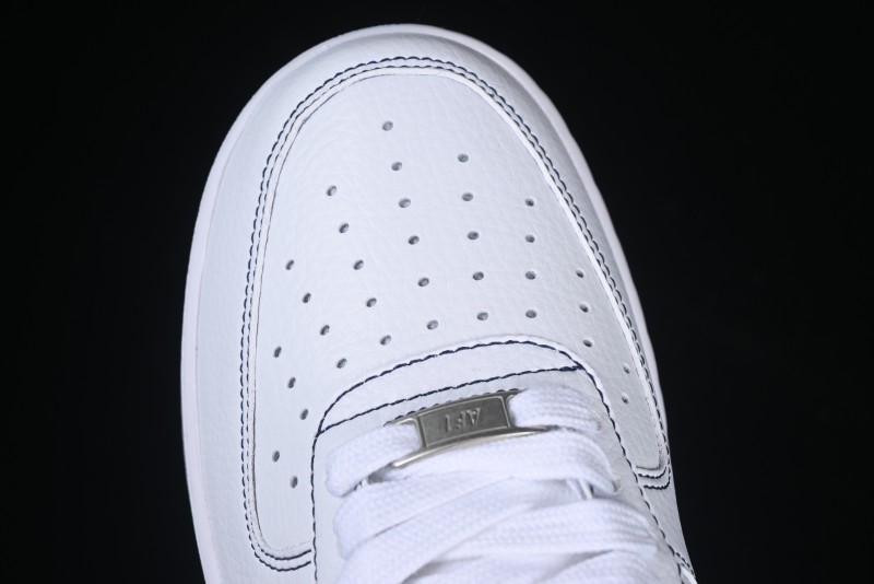 Nike Air Force 1'07 Low Casual Sneakers with Full-Length Air Cushion - HQ2037-100