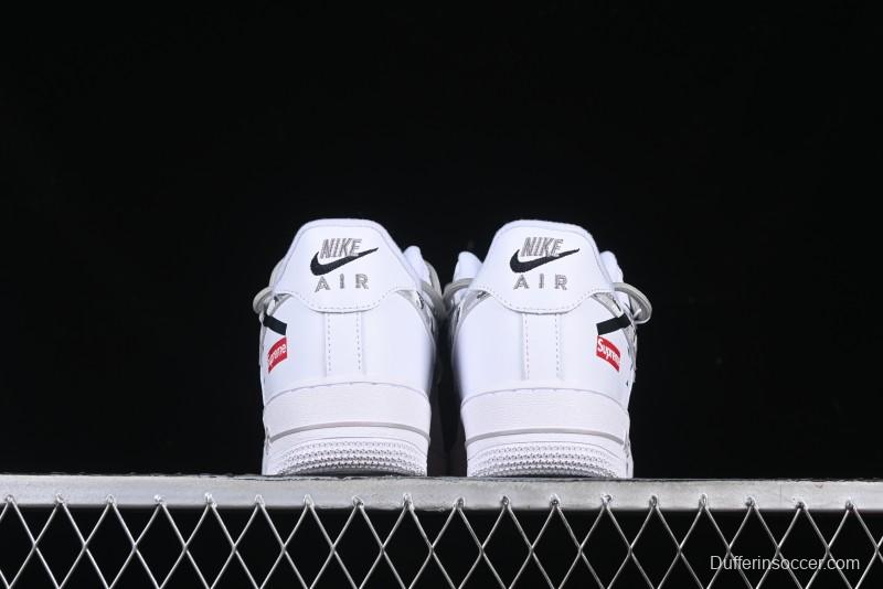 Supreme x Nike Air Force 1 '07 Low "Box Logo" Casual Sneakers - UP1658-955