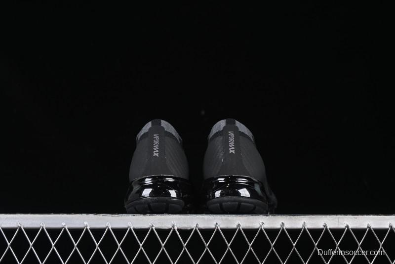 Nike Vapormax Flyknit Breathable Casual Running Shoes with Full-Length Air Cushion - 849558-007