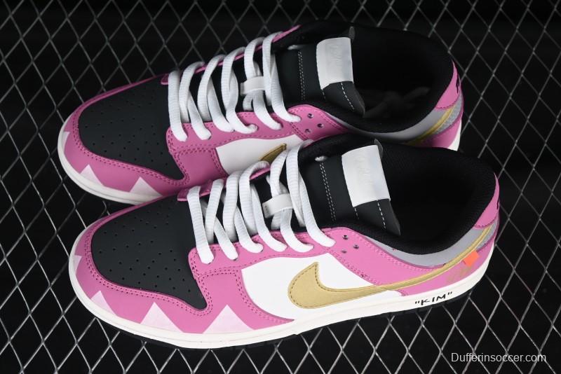 Nike SB Dunk Low Power Rangers Pterodactyl Colorway Anniversary Custom Low-Top Casual Skate Shoes - ZZ1998-002