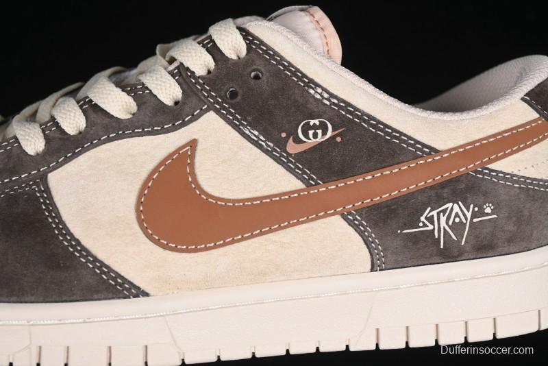Nike SB Dunk Low Stray Rats Collaboration Anniversary High-End Custom Casual Sneakers - DJ2024-082