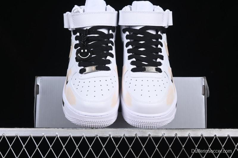 Nike Air Force 1 '07 Mid Broken Hook Spray Paint Anime Theme Casual Sneakers - ZH0316-058