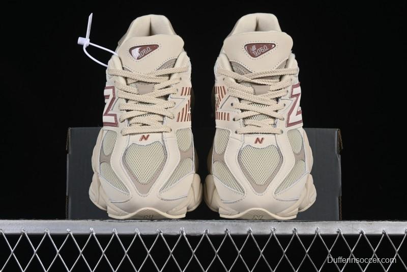 Joe Freshgoods x New Balance 9060 Retro Running Sneakers with ABZORB Cushioning - U9060ZGC