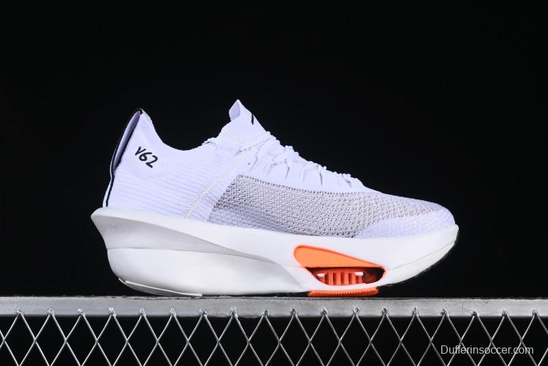 Nike Zoom Vaporfly Next 3% Prototype Super Marathon Running Shoes with Dual Air Zoom and ZoomX Foam - FD8356-100