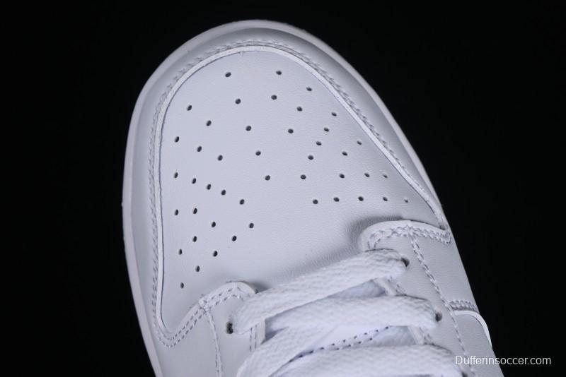 Nike SB Dunk Low All-White Low-Top Casual Skate Shoes - DV0831-101