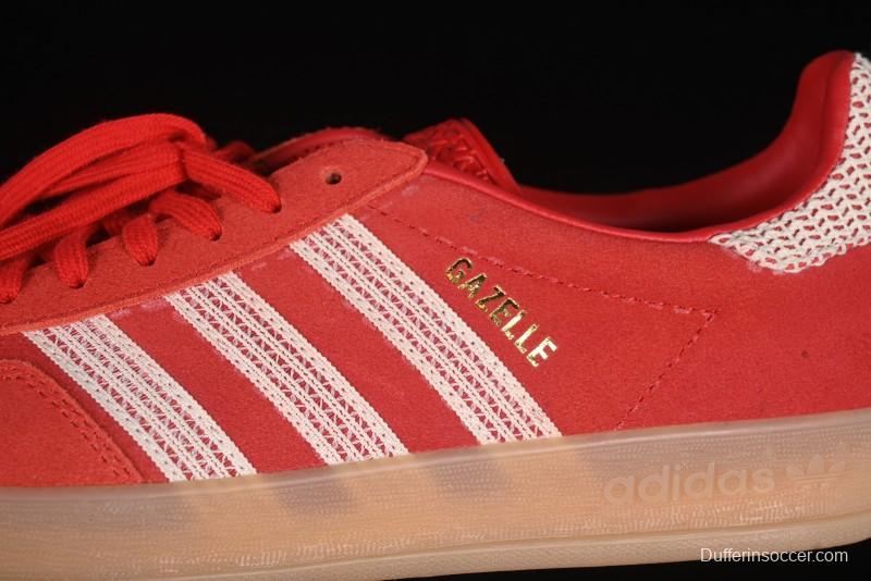 Adidas Originals Gazelle Indoor JI2756 Three Stripes Retro Casual Slip-Resistant Low-Top Sneakers - JI2756
