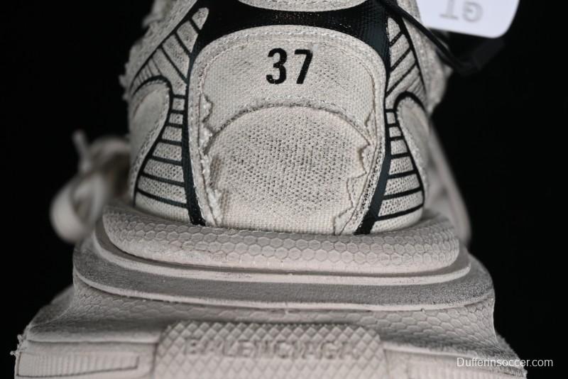 Balenciaga Phantom Sneaker 10th Generation Trend Running Shoes with Transparent Heel Strap - W3XDC2002