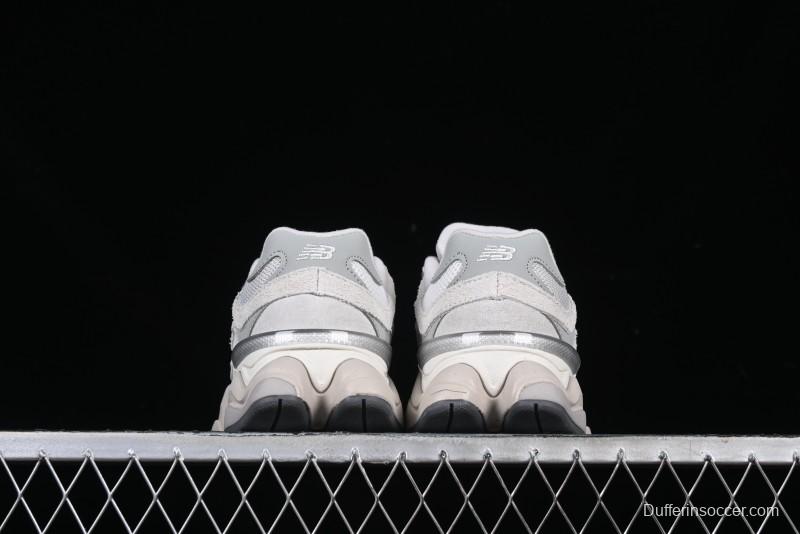 New Balance NB9060 Series Retro Casual Running Shoes with ABZORB Cushioning - U9060FGN