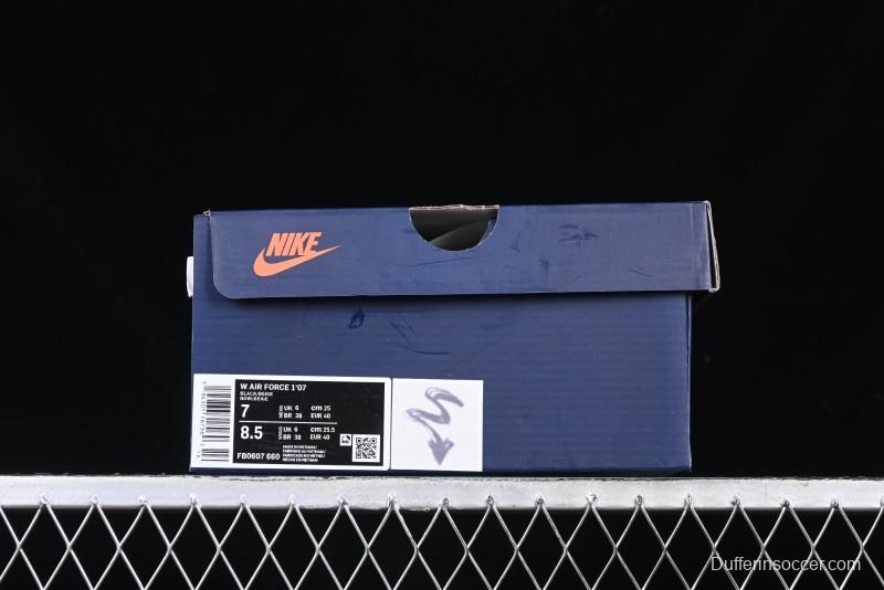 Nike Air Force 1 '07 Low "Black Jeans" Graffiti Casual Sneakers - FB0607-660