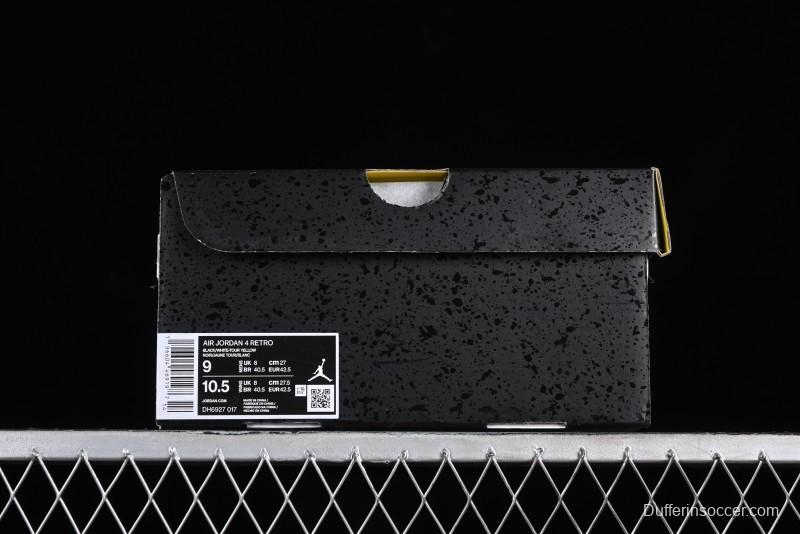 Nike Air Jordan 4 Retro Basketball Shoes Thunder - DH6927-017